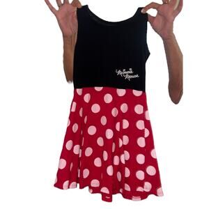 Minnie Mouse Polka Dot Dress Disney Size 6/6X